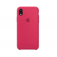 Силіконова накладка Silicone Case для iPhone XR Raspberry