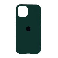 Силіконова накладка Silicone Case Full для iPhone 13 Pro Max Forest Green