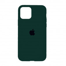 Силіконова накладка Silicone Case Full для iPhone 13 Pro Forest Green