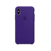 Силіконова накладка Silicone Case для iPhone XS Max Violet