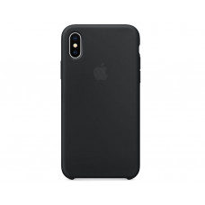 Силіконова накладка Silicone Case для iPhone XS Max Black