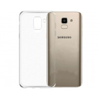 Силиконовая накладка WS для Samsung J6 2018 J600 Transparent