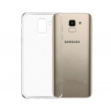 Силиконовая накладка WS для Samsung J6 2018 J600 Transparent