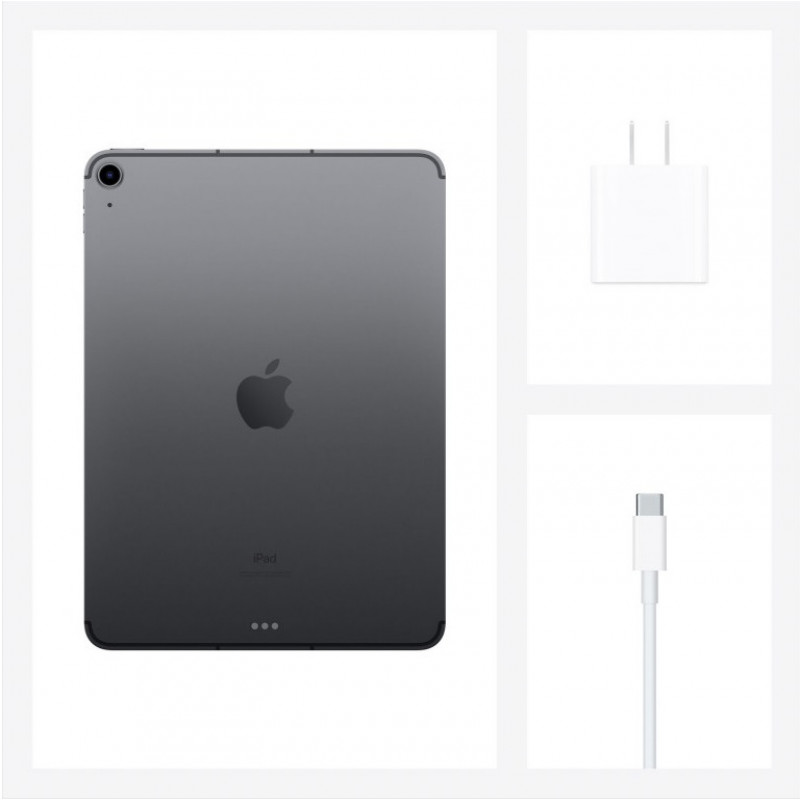 Планшет Apple iPad Air 4 10.9 2020 Wi-Fi + Cellular 64GB Space Gray (MYHX2)
