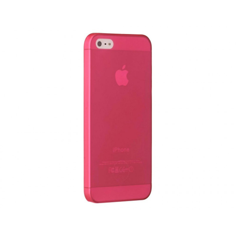 Чехол Ozaki O!coat 0.3 Jelly iPhone 5/5S Red (OC533RD)