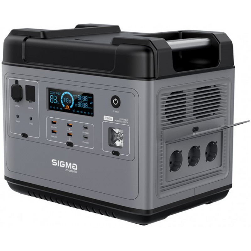 Зарядна станція Sigma mobile X-Power SI625APS Power Station Grey (4827798424612)