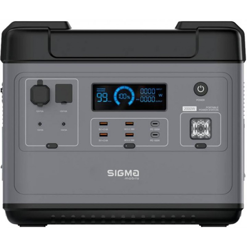 Зарядна станція Sigma mobile X-Power SI625APS Power Station Grey (4827798424612)