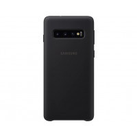 Силіконова накладка Silicone Case для Samsung S10 2019 Black