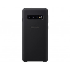 Силіконова накладка Silicone Case для Samsung S10 2019 Black