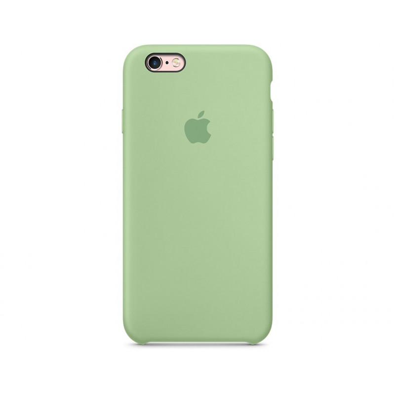 Силіконова накладка для iPhone 6/6S Silicone Case Green