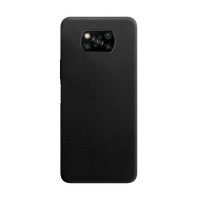Силиконовая накладка Silicone Case для Xiaomi Poco X3/X3 Pro Black