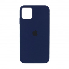 Силиконовая накладка Silicone Case Full для iPhone 13 Mini Deep Navy
