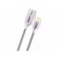 USB-кабель Golf GC-10i Metal Lightning Silver