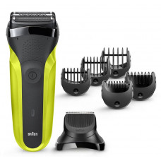 Электробритва Braun 300BT типа 5408 black/green