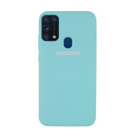 Силиконовая накладка Silicone Case для Samsung M31 2020 M315 Turquoise