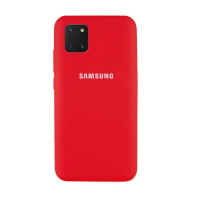 Силіконова накладка Soft Silicone Case для Samsung Note 10 Lite Red
