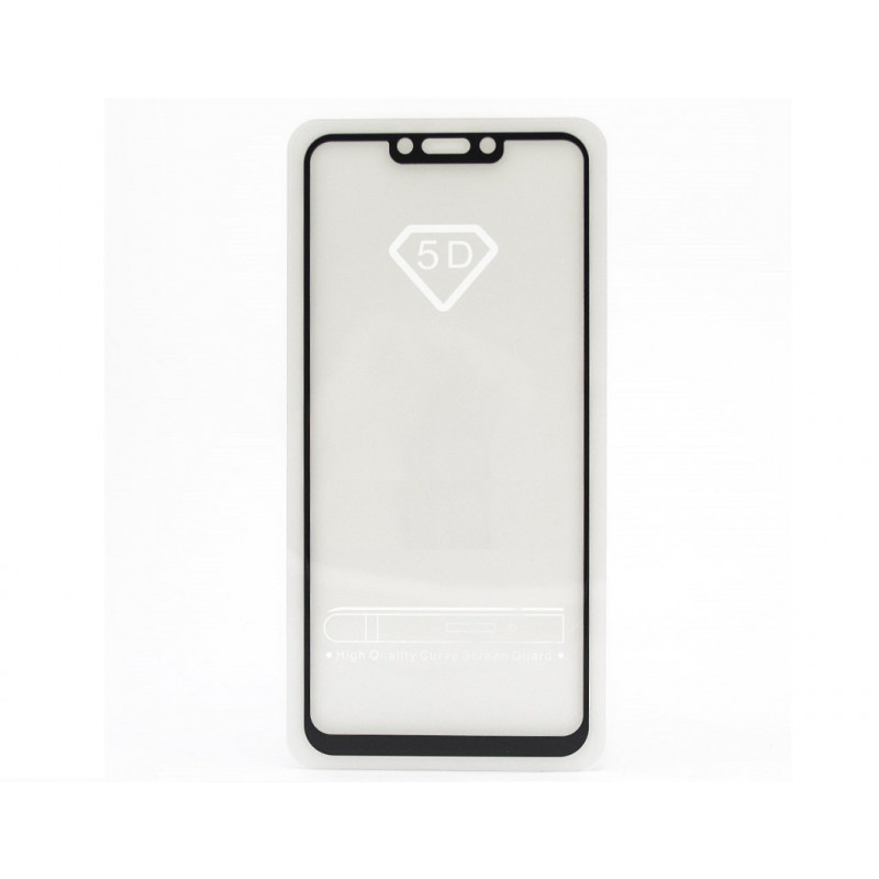 Защитное стекло Fuli Glue для Huawei P Smart Plus 5D Black