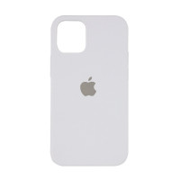 Силиконовая накладка Silicone Case Full для iPhone 13 Pro Max White