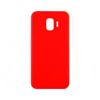 Силіконова накладка iNavi Simple Color для Samsung J4 2018 J400 Red
