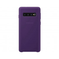 Силиконовая накладка Silicone Case для Samsung S10 Plus 2019 Violet