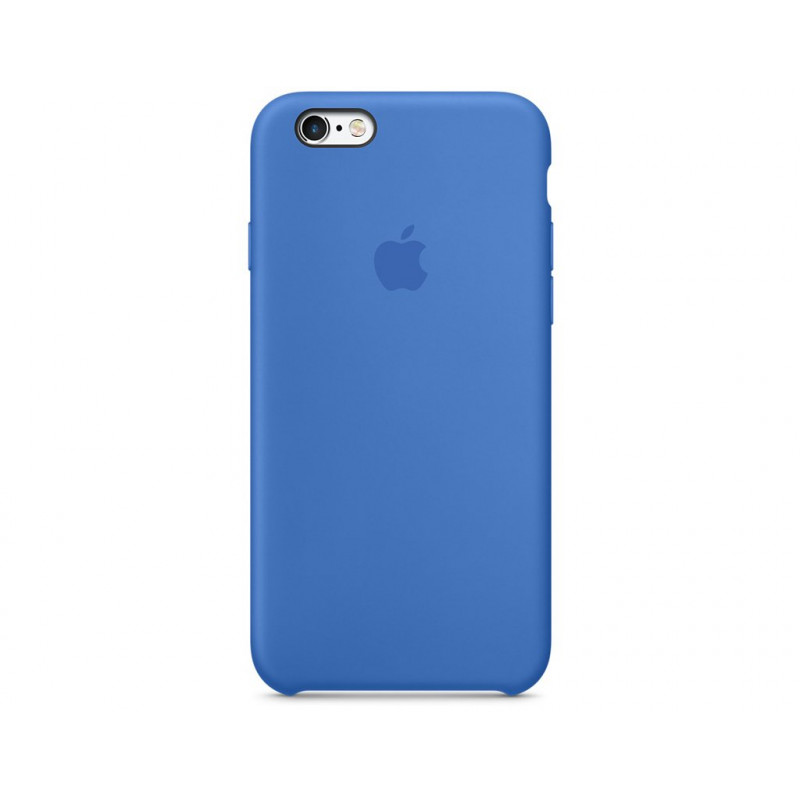 Силіконова накладка для iPhone 6/6S Silicone Case Blue
