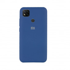 Силиконовая накладка Silicone Case для Xiaomi Redmi 9C Blue