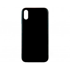 Силіконова накладка Inavi Simple Color для iPhone XS Black