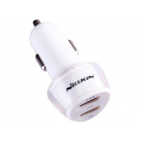 Автомобильное зарядное устройство Nillkin Jelly Car Charger 2.4 A White