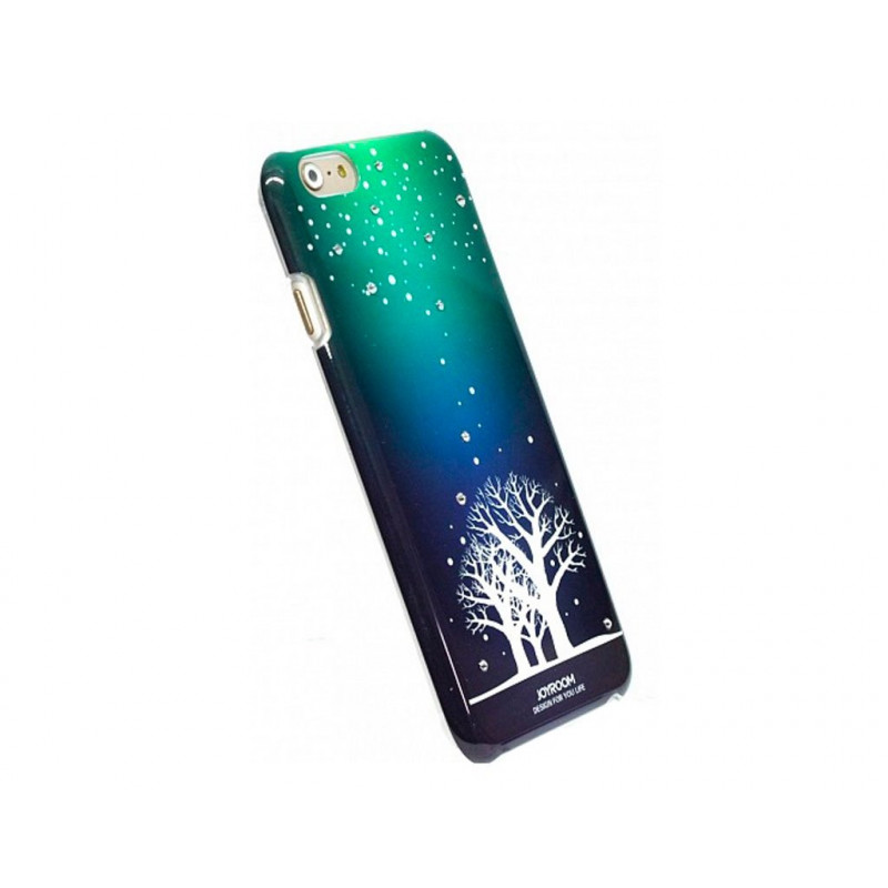 Пластиковая фосфорная накладка Joyroom Phone 6/6S Tree