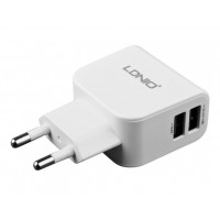 Сетевое зарядное устройство DL-AC56 2 USB (2,1A), LDNIO