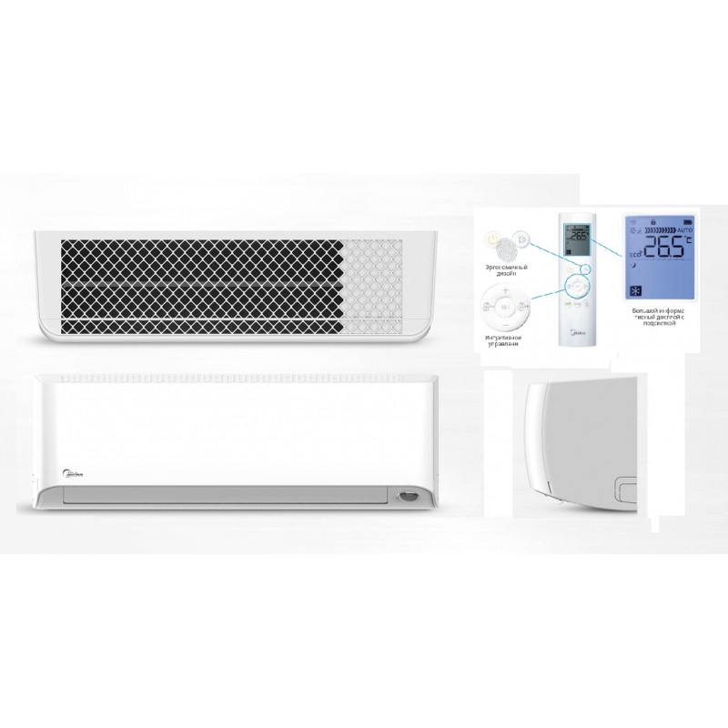 Кондиціонер Midea Oasis Plus OP-09N8E6-I/OP-09N8E6-O