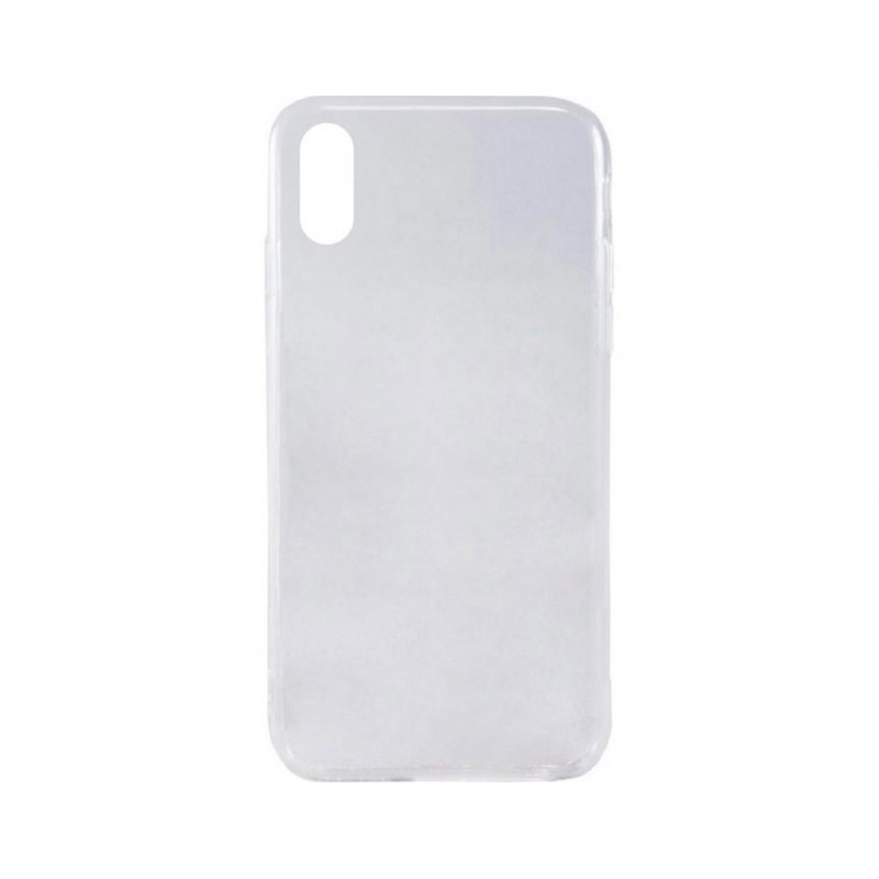 Силиконовая накладка Inavi Simple Color для iPhone XS Max Transparent