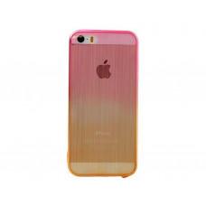Силиконовая накладка iPhone 5/5S Gradient Rose/Gold