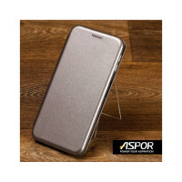Чехол-книжка Aspor Leather для Samsung A71/A715 2020 Graphite