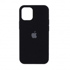 Силіконова накладка Silicone Case Full для iPhone 13 Pro Max Black