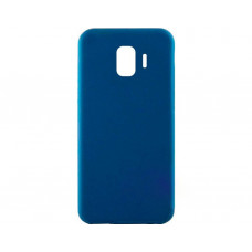 Силиконовая накладка iNavi Simple Color для Samsung J6 2018 J600 Midnight Blue