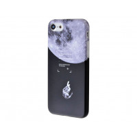 Силиконовая накладка iPhone 7 IMD Moon Night Cosmonaut