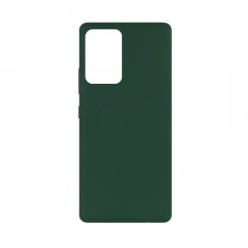 Силіконова накладка Silicone Case для Samsung A52/A525 2021 Dark Green