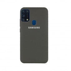 Силіконова накладка Silicone Case для Samsung M31 2020 M315 Grey