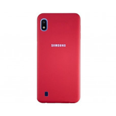 Силіконова накладка Silicone Case для Samsung A10 2019 A105 Red