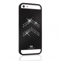 Чехол White Diamonds Materialized Metal Aviator iPhone 5/5S Black (1210MMAVI6)