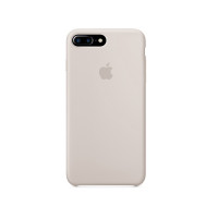 Силіконова накладка Silicone Case для iPhone 7 Plus/8 Plus Stone