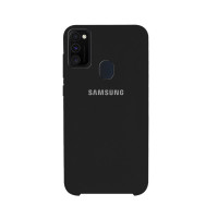 Силіконова накладка Silicone Case для Samsung M21 2020 M215 Black