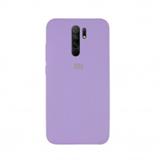 Силіконова накладка SOFT Silicone Case для Xiaomi Redmi 9 Lilac