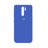 Силіконова накладка Silicone Case для Xiaomi Redmi 9 Blue