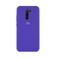 Силіконова накладка Silicone Case для Xiaomi Redmi 9 Violet