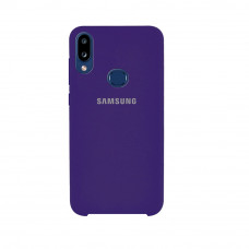 Силіконова накладка Silicone Case для Samsung A10s 2019 A107 Violet