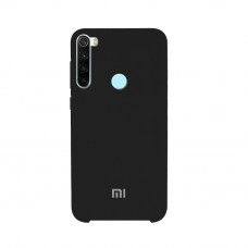Силіконова накладка Silicone Case для Xiaomi Redmi Note 8 Black
