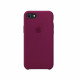 Силіконова накладка Silicone Case для iPhone 7/8 Rose Red