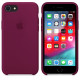 Силіконова накладка Silicone Case для iPhone 7/8 Rose Red